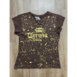 Vintage Corona Extra Brown Color‎ T-Shirt  Size L